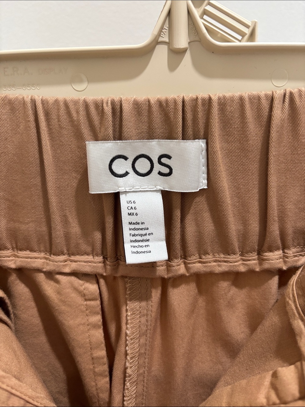 Camel Pleated Trousers - Casual Tailored Fit - Picture 2 of 3